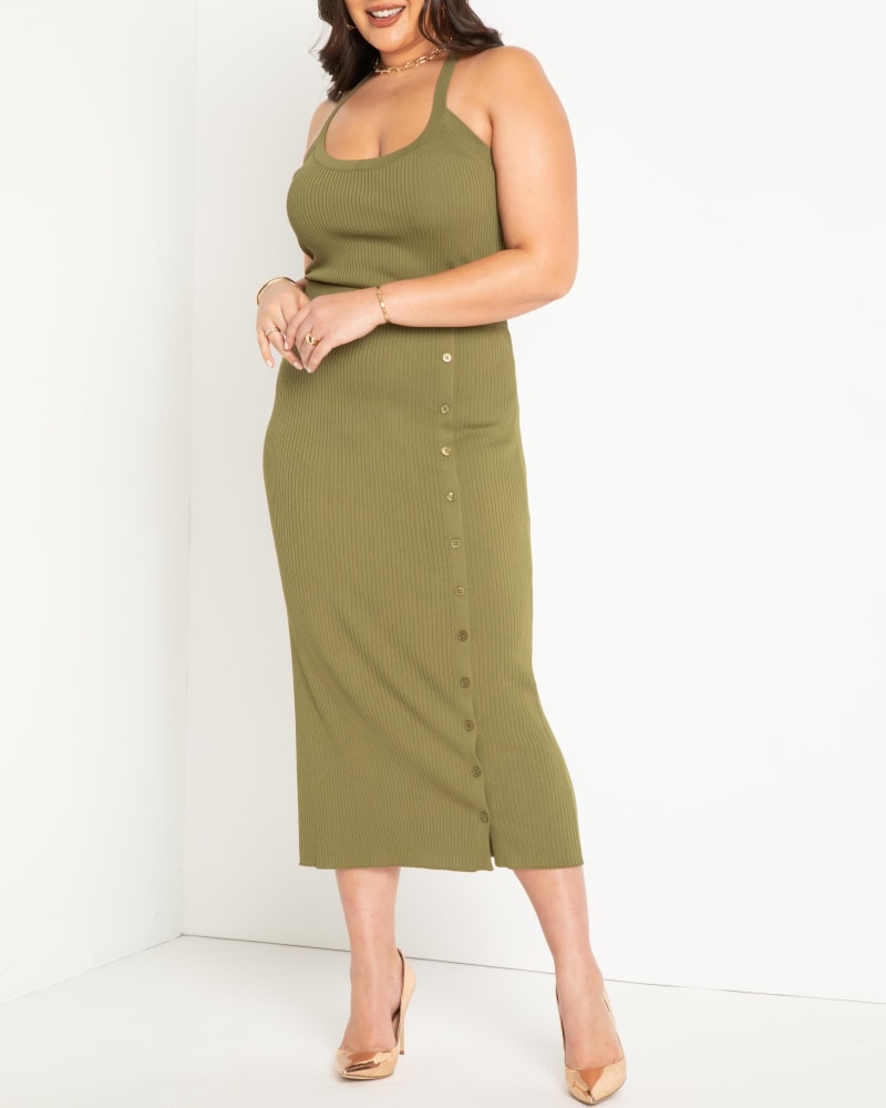 Plus size khaki skirt button down hotsell